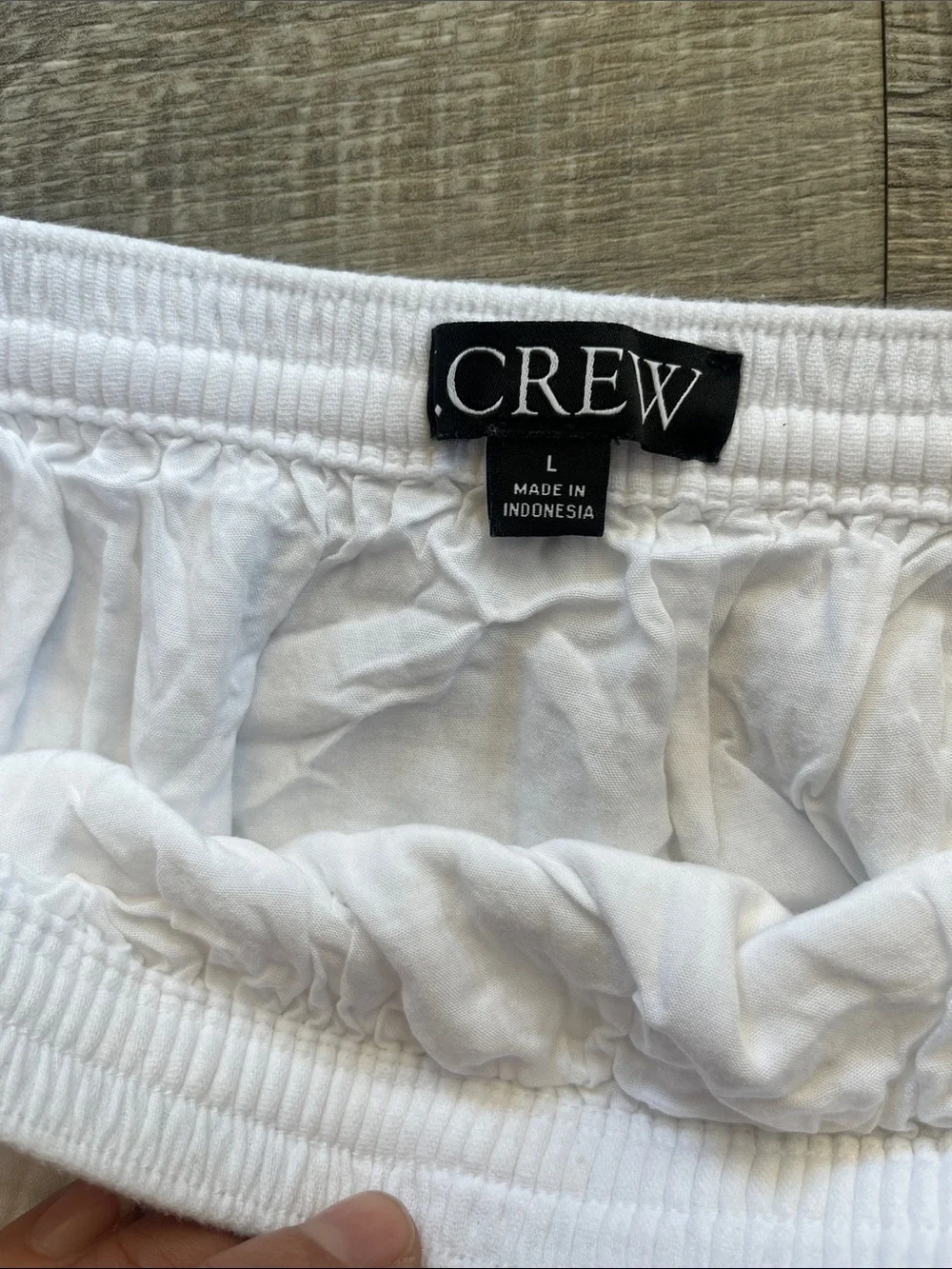 J. Crew White Maxi Skirt with Lightweight Pleats
